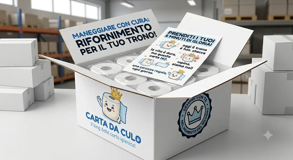 Scatola di spedizione Carta da Culo Premium